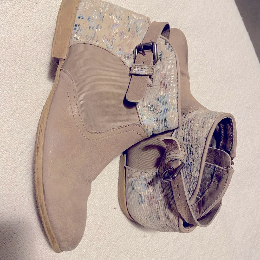 Beige Mjus bootie